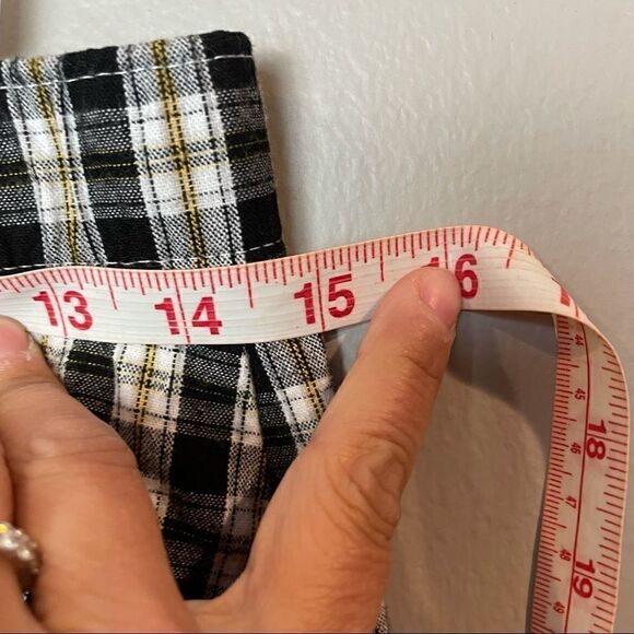 Hollister Preppy Plaid Stretch Mini Skirt Small - Picture 4 of 7